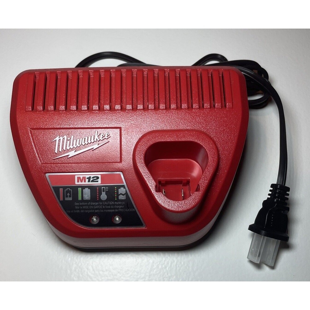 MILWAUKEE TOOL BRAND NEW M12 12 Volt Charger Red Lithium-Ion 48-59-2401